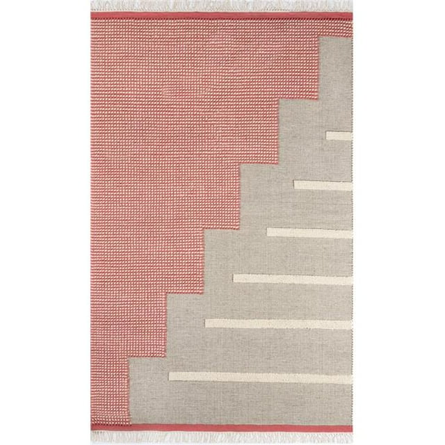 Novogratz KARL0KRL-1PNK7999 7 ft. 9 in. x 9 ft. 9 in. Karl-1 Rectangle Rug - Pink