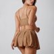 thumbnail image 3 of Conjunto de Bikini de Cintura Alta para las Mujeres Correas Ajustables Set de Dos Piezas sin Espalda, Silueta de Corte Alto Sexy, 3 of 5