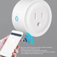 thumbnail image 3 of Smart WIFI Socket, Flame Retardant PC WiFi Outlet 2200W US Plug 110-240V  for Fan, 3 of 7