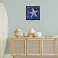 thumbnail image 4 of Stupell Industries Contemporary Rustic Indigo Starfish Black Floating Frame Canvas Art, 18 x 18, by Paul Brent, 4 of 8