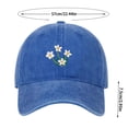 thumbnail image 2 of WMNTST Unisex Baseball Caps Distressed Curved Brim Classic Washed Cap Outdoor Daily Activities Dad Hat, 2 of 2