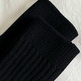 thumbnail image 5 of Kids Girls Plain Leg Warmer Girls School Dance Wear Legwarmer Tutu Fancy Kids Stretch Knee Leg Warmers Girls Ankle Comfort Fit Socks Kids's Knitted Ankle Warmers Warm and Stylish Black 5-16 Years, 5 of 7