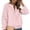 Pink Tops for Women, variant on Womens Tops Long Sleeve Going Out Top for Women Quarter Zip Up Loose Casual Pullover Fall Tshirts