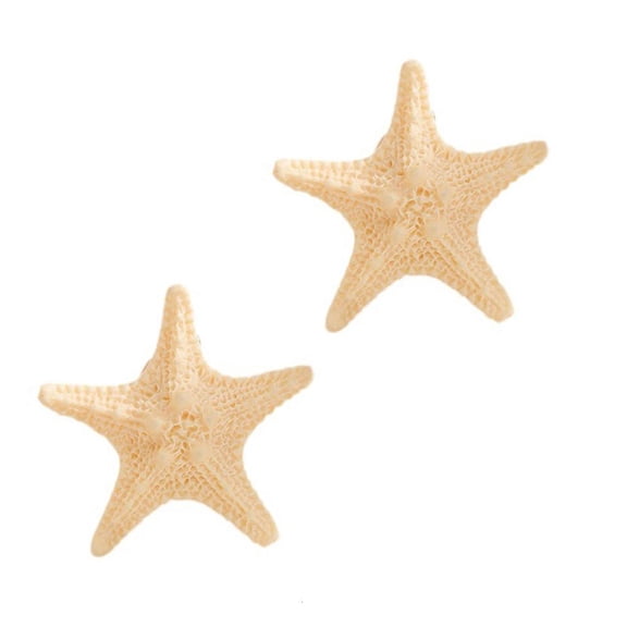 Sea Star Hair Clip For Women Girls Fashion Resin Metal Hairpin Hair Accessories