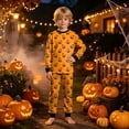 thumbnail image 4 of 5-6 Years Tween Short Sleeved And Shorts Set Halloween Parties Girls Sleepwear Matching Family Halloween Pajamas, 4 of 9