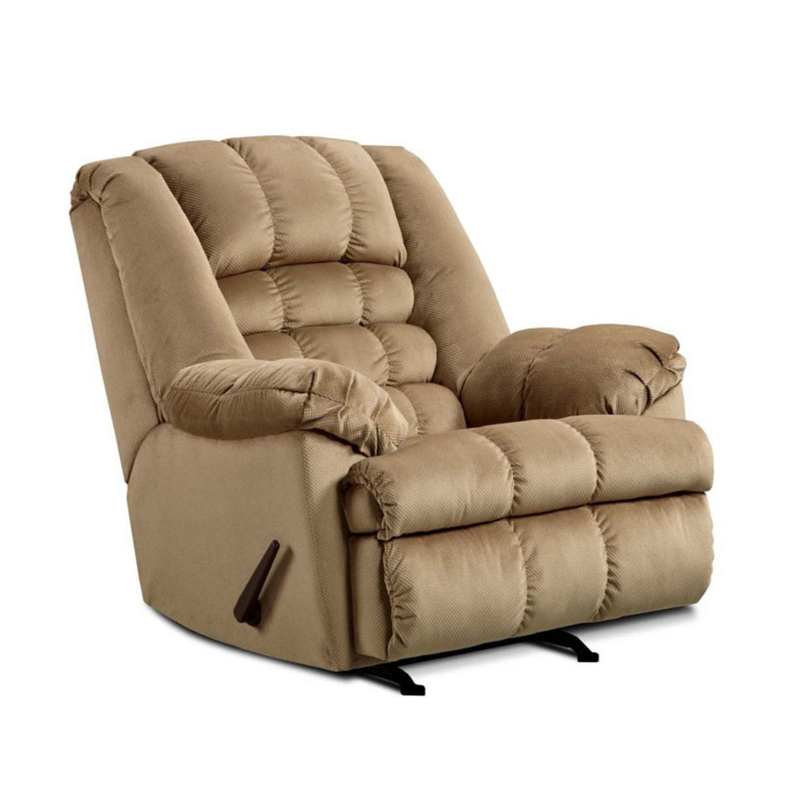 simmons malibu microfiber oversized rocker recliner