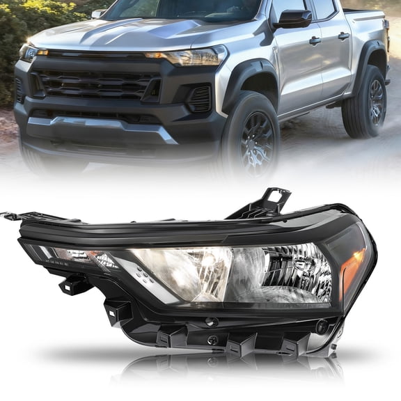 For 2023-2025 Chevy Colorado Halogen Headlights Left Driver side