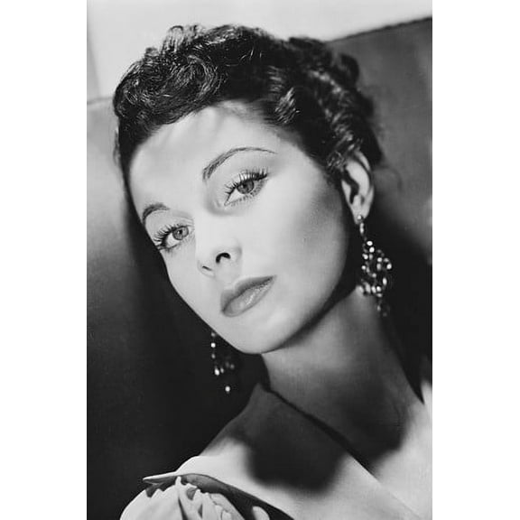Vivien Leigh B&W Close Up Glamour 24X36 Poster