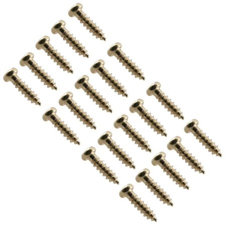 - Seismic Audio Gold Replacement Screws for Fender, Gibson, Ibanez Guitar Tuner 20 Pack Gold - SAGA01-20Pack