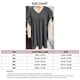 thumbnail image 2 of Blusa de manga corta Nikou blusa de mujer de gran tamaño con mangas de pétalos y cuello en V, 2 of 2