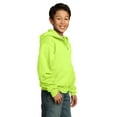 thumbnail image 4 of Port & Company ® - Youth Core Fleece Full-Zip Hooded Sweatshirt. PC90YZH, 4 of 6