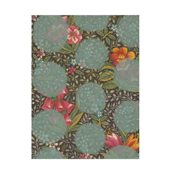 Trademark Fine Art Yopie Studio Colourful Flower Canvas Wall Art