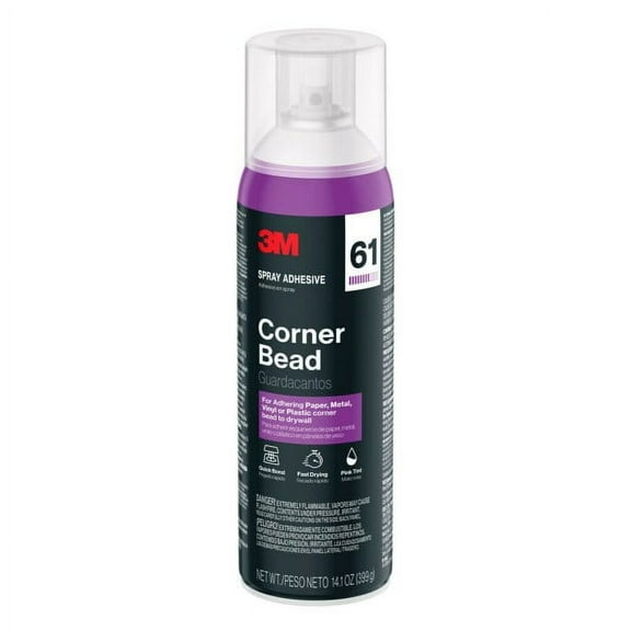 3M 61-NAT Spray Adhesive 14.1 oz 6/cv