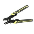 thumbnail image 3 of Cortadores de alambre eléctricos multifunción ajustables, para bricolaje, manualidades, de acero al carbono, para pelar cables, cortar, amarillo, 3 of 14