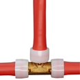 thumbnail image 3 of The Mosack Group EPXT34 0.75 in. Brass PEX-A Barb Tee Fitting, 3 of 5