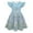 Light Gray, variant on TOOYOU Girls Dresses Summer Print Cute Personality Fashion Fly Sleeve Princess Dress Sweet Girl Theme Party Sundress ,Size 14-15 Years , Green