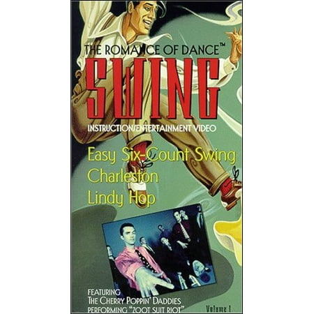 Swing: The Romance of Dance Instruction VHS Tape Vol. 1 (Easy Six-Count Swing Charleston Lindy
