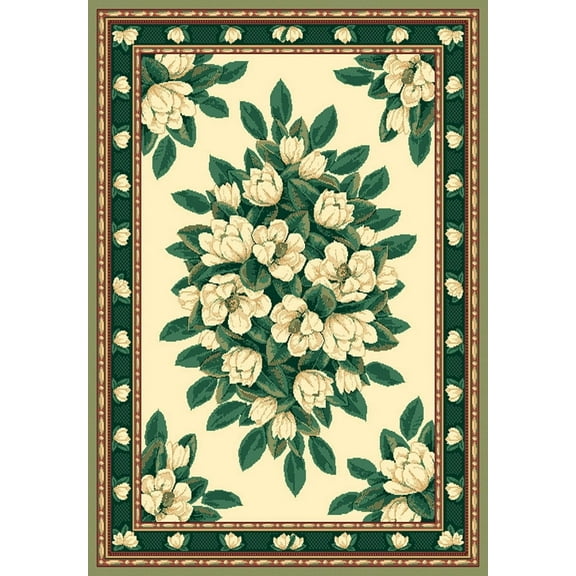 United Weavers Brunswick Eloise Traditional Floral Accent Rug, Cream, 1'10" x 3'