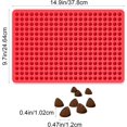 thumbnail image 5 of Silicone baking mat, 1.2 cm baking mat dog biscuits, multi-purpose silicone mat for oven, heat-resistant & food-safe, Bpa-free (Blue & Red), 5 of 5