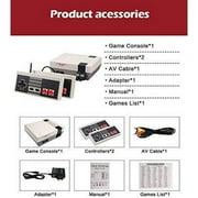 Retro Controllers, Classic Mini Retro Controllers System Built-in 620 Plays and 2 Controllers, Plug and Play 8-Bit Vintage Entertainment System, Old-School Gaming System for Adults and Kids