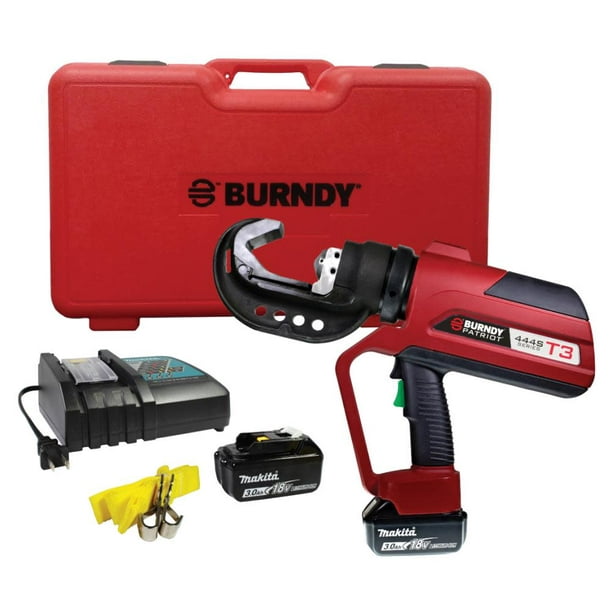 Burndy Patriot T3 11Ton Dieless Battery Crimper Kit CHead