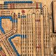 thumbnail image 3 of Juego de mesa Cribbage Tablero de madera con almacenamiento, 3 of 6