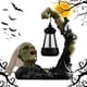 thumbnail image 2 of Decoraciones de Halloween para Exteriores, Figura Verde con Linterna de Energía Solar, Decoración Aterradora para el Hogar, Interior y Exterior, 2 of 5