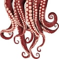 thumbnail image 2 of VWAQ Kraken Wall Sticker - Vinyl Octopus Tentacles Decal - Sea Monster Decorations - NA05, 2 of 2