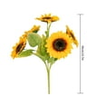 thumbnail image 5 of Dalazy 5-heads Artificial Bouquet Simulation Flower Home Office Decor, 5 of 5