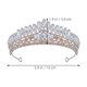 thumbnail image 2 of unbranded Tiara De Para Novia Con Único Y Materiales Metálicos Cómodos Y Ligeros, 2 of 8