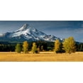 thumbnail image 2 of Leahy, Ike 14x9 Gold Ornate Wood Framed with Double Matting Museum Art Print Titled - Mt. Hood IX, 2 of 4