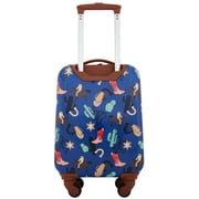 Wrangler Rodeo Kids 2 Piece Hard-Side Spinner Luggage Set