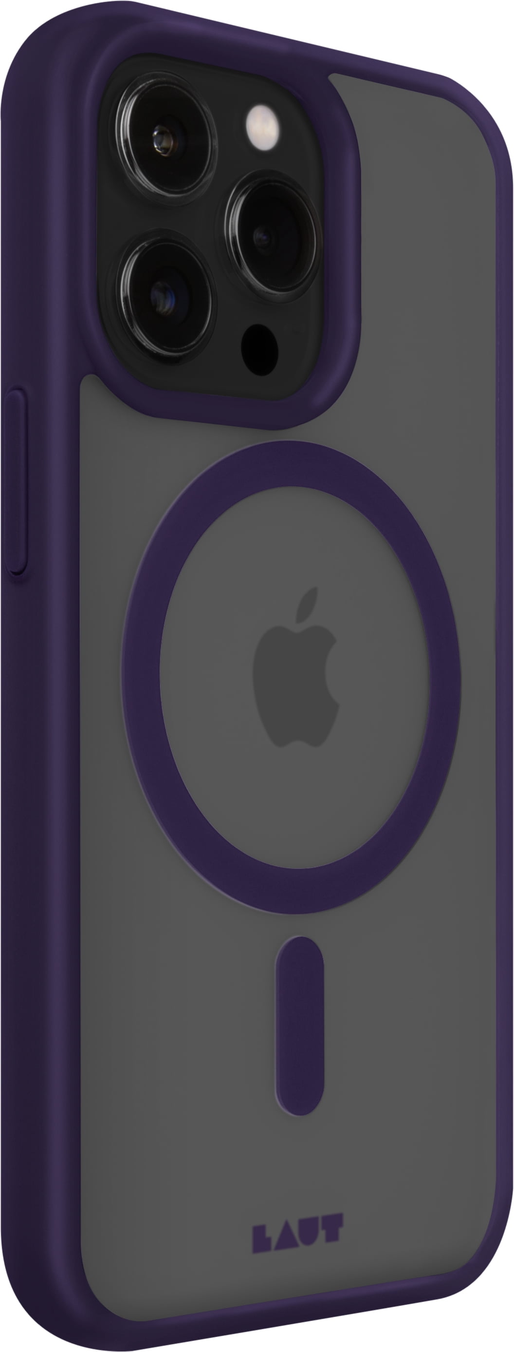 LAUT iPhone 14 and iPhone 14 Pro 6.1" Phone Case | 14 ft drop protection | IMPKT Cell Technology | Antimicrobial Casing | iPhone Color Matching | Compatible with Magsafe | Lavender
