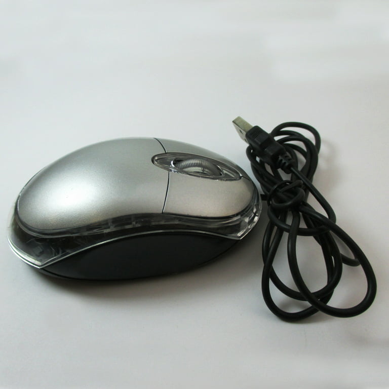 Obuyke 1 PC Mouse Oco Para Jogos Mouse Para Laptop Com Fio USB Mouse Com  Fio Para Desktop PC Iluminado Para Jogos Mouse Portátil Para Jogos Mouse  Legal Para Jogos Com Fio