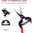 thumbnail image 2 of Pointed pruning shears with carbon steel blades, 2 of 5