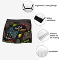 thumbnail image 3 of Xecao Boxeurs pour Hommes avec Taille Élastique Douce et Capsule Spatiale 3D Design Respirant Confortable - Très Grand, 3 of 5