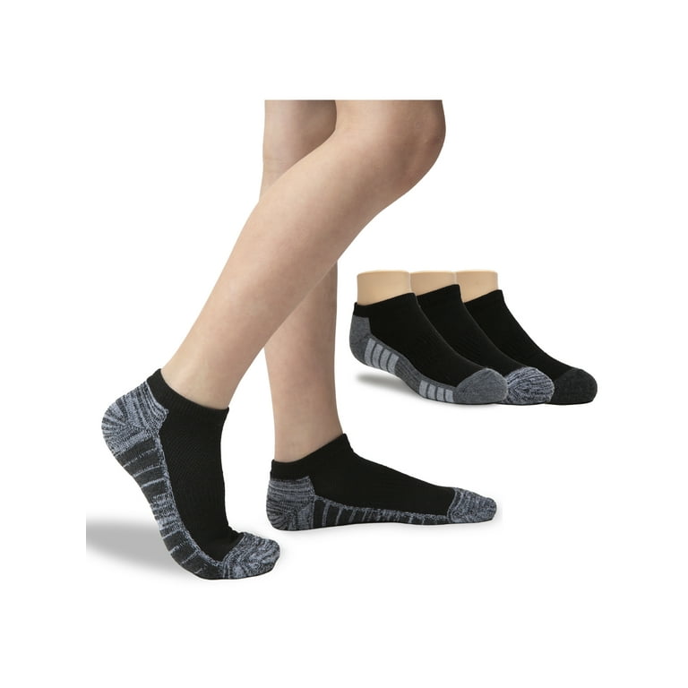 Boys black no show on sale socks