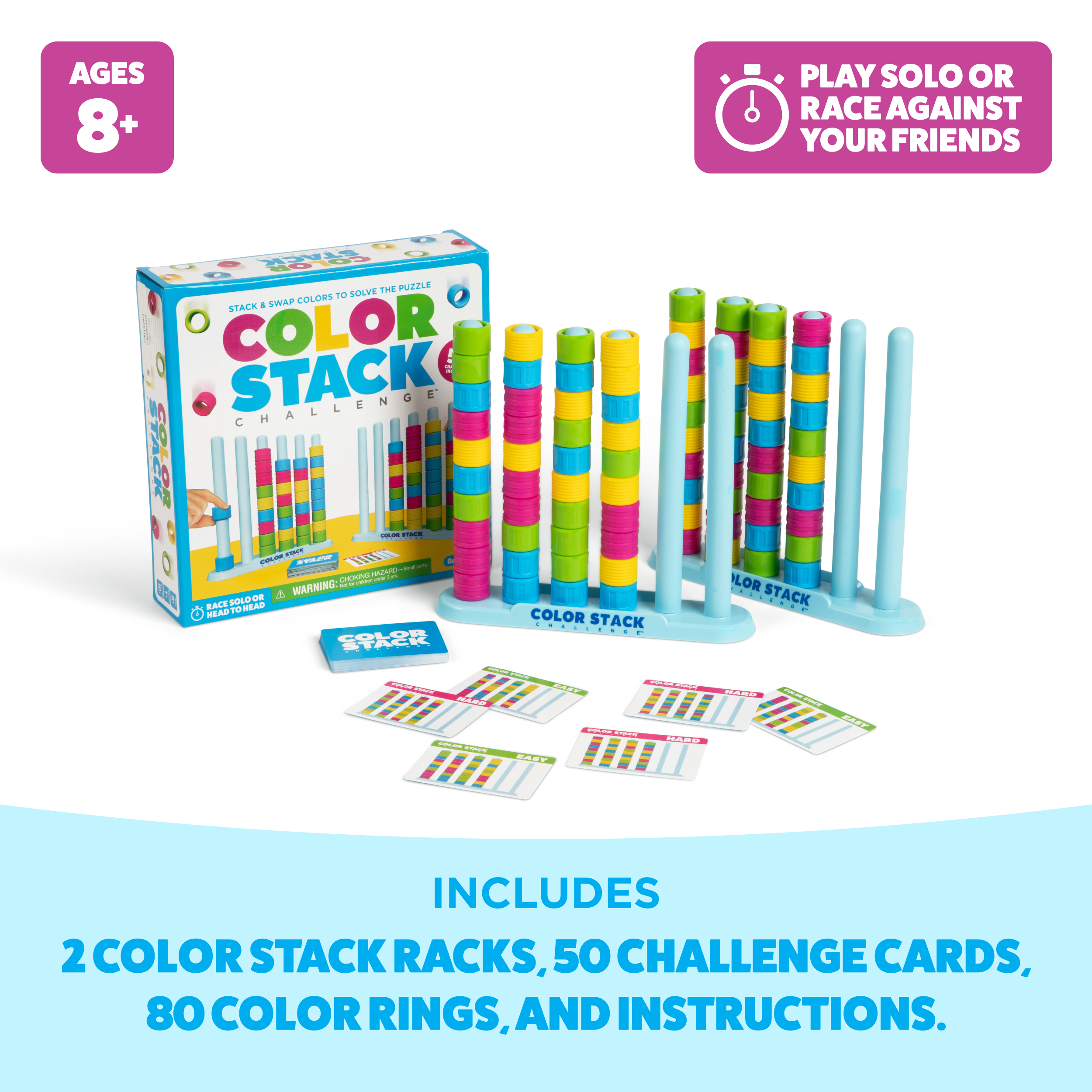 Color Stack Brain Teaser Puzzle Game by Relatable photo 4