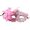 Rose, variante sur GDREDA Mode Femme avec Ornements Latéraux en Strass et Fleurs pour Événements Élégants Bleu, Taille Unique