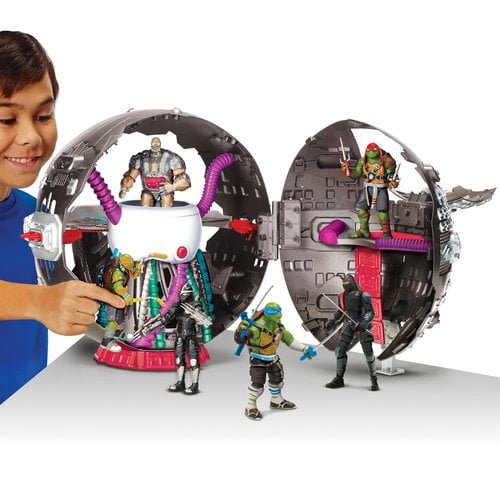 teenage mutant ninja turtles technodrome playset