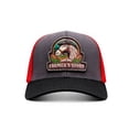 thumbnail image 2 of KNITE Gorra Farmer Horse Black Trucker Hombre Ajustable Estilo Rancho Caballo, 2 of 5