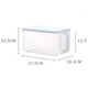 thumbnail image 2 of Caja de almacenamiento de plástico para refrigerador de 6.2L, organizador de alimentos frescos, contenedor de cocina para el hogar y frutas Yuarrent JJ23346-00, 2 of 6