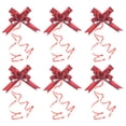 thumbnail image 1 of Unique Bargains 2 Inch Pull Bows Present Wrapping String Bows Ribbon Decorative Bow Tie Red 40 Pack, 1 of 6