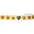 thumbnail image 2 of Autocollants Emoji Moustache Drôle 1" Pouce Rond - 500 Pack InStockLabels.com, 2 of 4