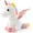 White Unicorn, variant on Wings Dragon Plush Toy Wings Unicorn Stuffed Animals Pterosaur Plush Flying Dragon Pillow Flying Uincorn Plushies Gifts for Fans Kids Boys Girls