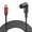 elbow-1.8m, variant on Studio Grade XLRs Male RCAs Female Adapters Cable With Gold Plated Tip TangleFree Flexible Wire Reinforced Housing 0.3Meter 1.8M 3Meter Option