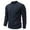 #Dark Gray, variant on DPTALR Men's Striped Elastic Knit Warm Loose Casual Round-Neck Sweater,Black,XXL