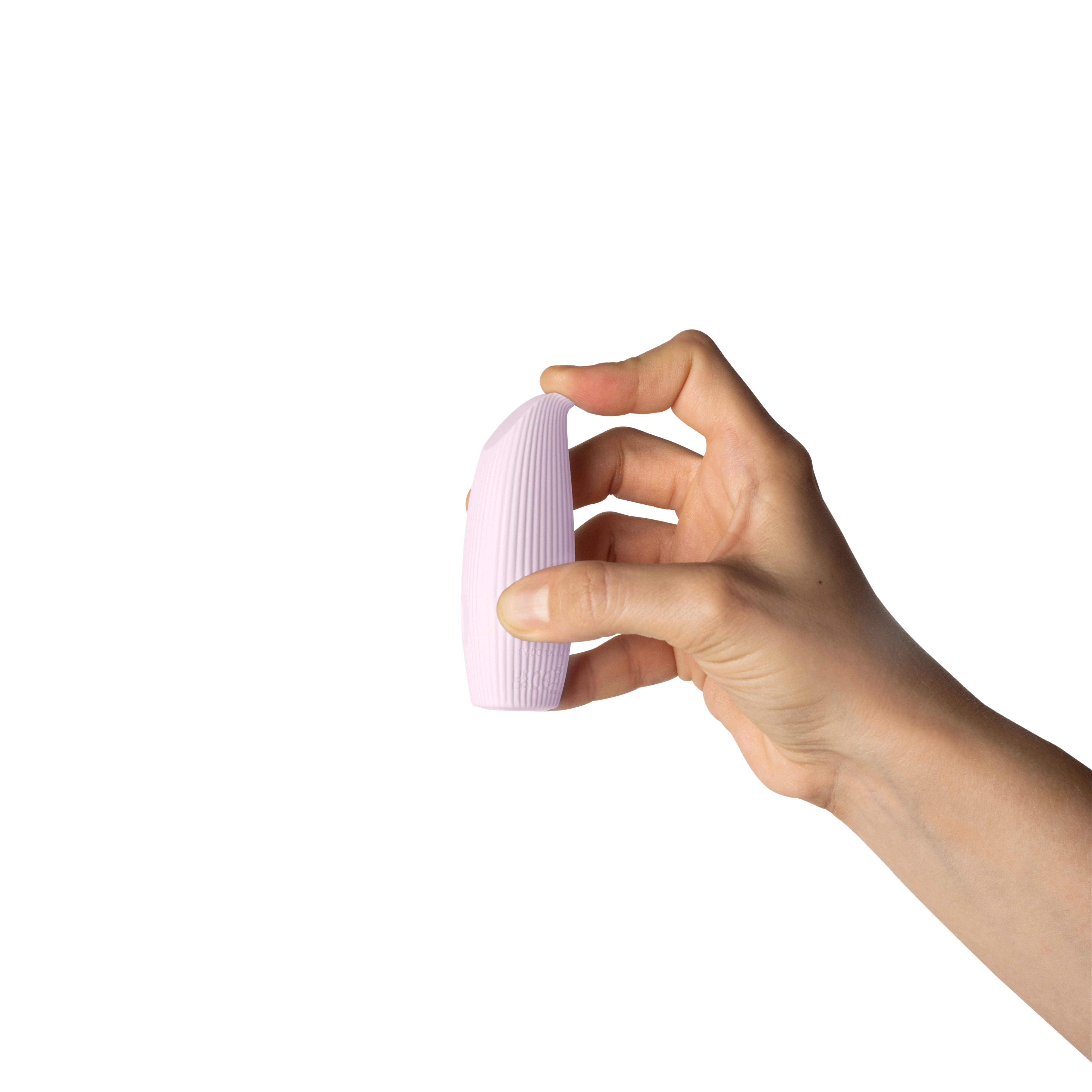Dame Zig Squishy Bullet Travel, Waterproof, and USB-C Rechargeable Vibrator - Light Pink