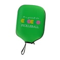 thumbnail image 2 of Almencla Pickleball Paddle Cover Case Dustproof Accessories Shockproof Neoprene Sleeve Zipper Racket Protection Pickleball Head Cover Green, 2 of 8