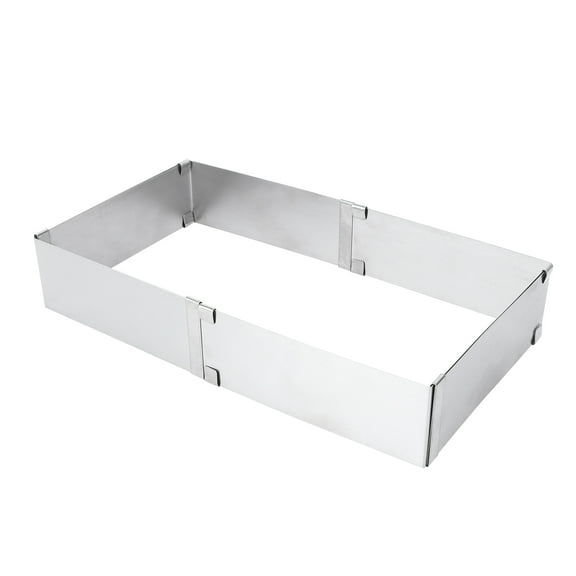 STRANDCHIC Baking Molds for Cakes Cake Mold Stainless Steel 1Pcs 5.9x5.9x2in